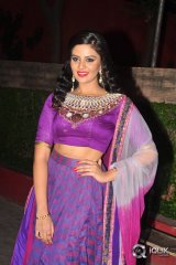 Sreemukhi at Dhanalakshmi Thalupu Thadithe Movie Audio Launch